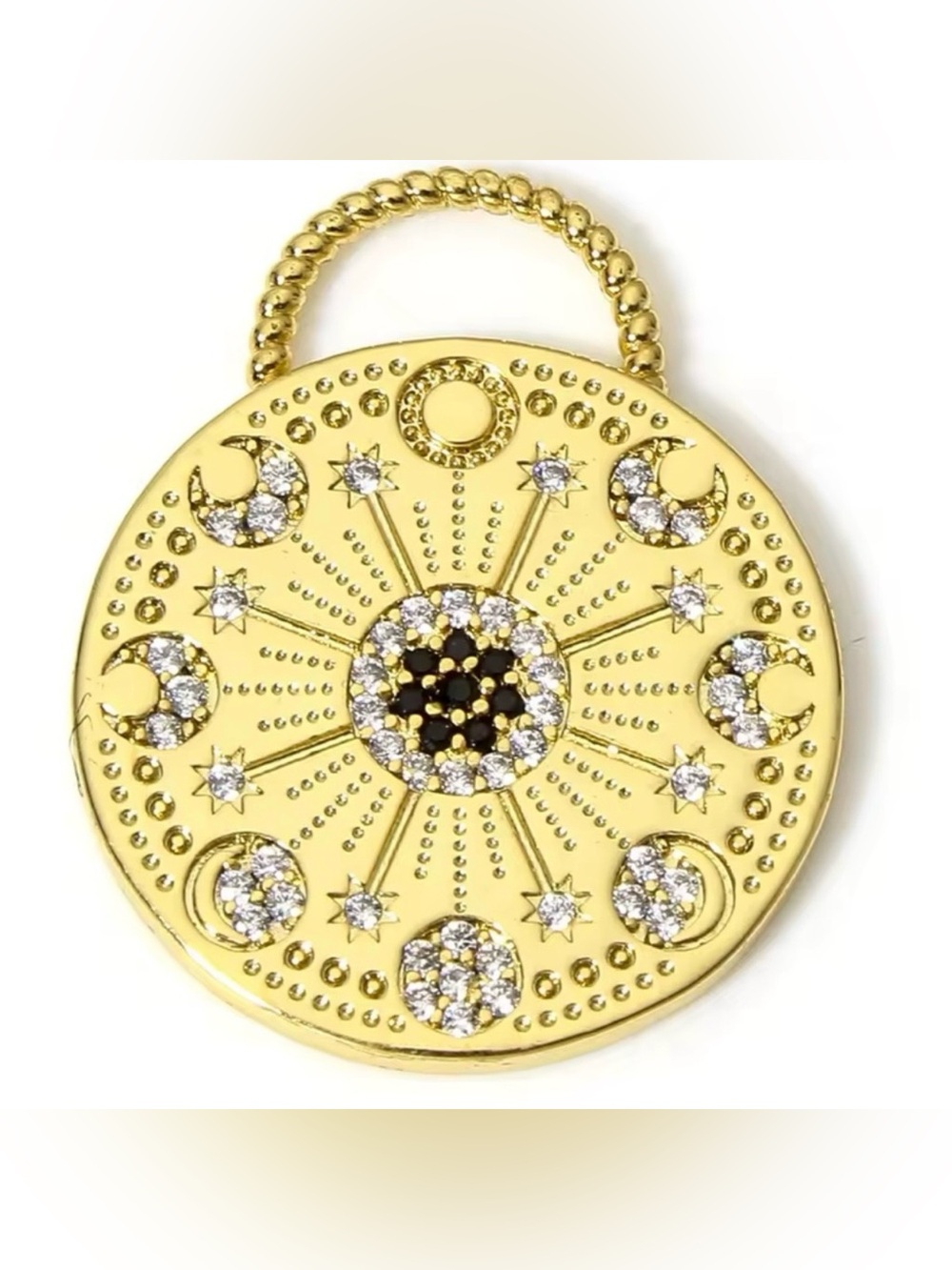 18k Celestial Pendant